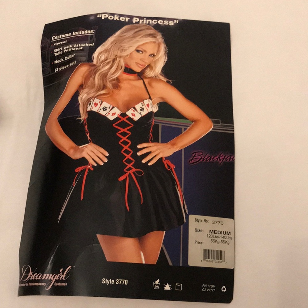 Halloween costume.. poker princess